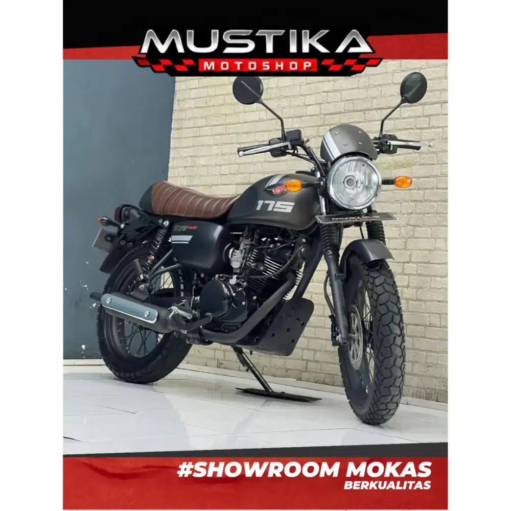 Perfect Condition!!!Kawasaki W175 Cafe Racer 2019 Pajk Panjng-Mustika