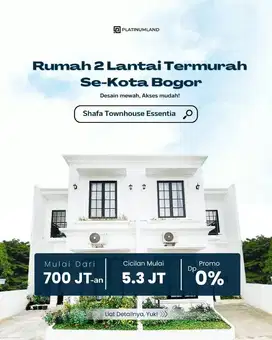 Rumah American Classic Termurah Sekota Bogor dekat ke Stasiun