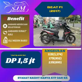 HONDA BEAT CW FI 2017 MESIN HALUS