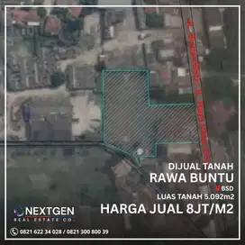 Dijual Tanah di Rawa Buntu BSD