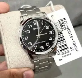 JAM TANGAN PRIA CASIO ANALOG MTP-V001D-1B ORIGINAL GARANSI