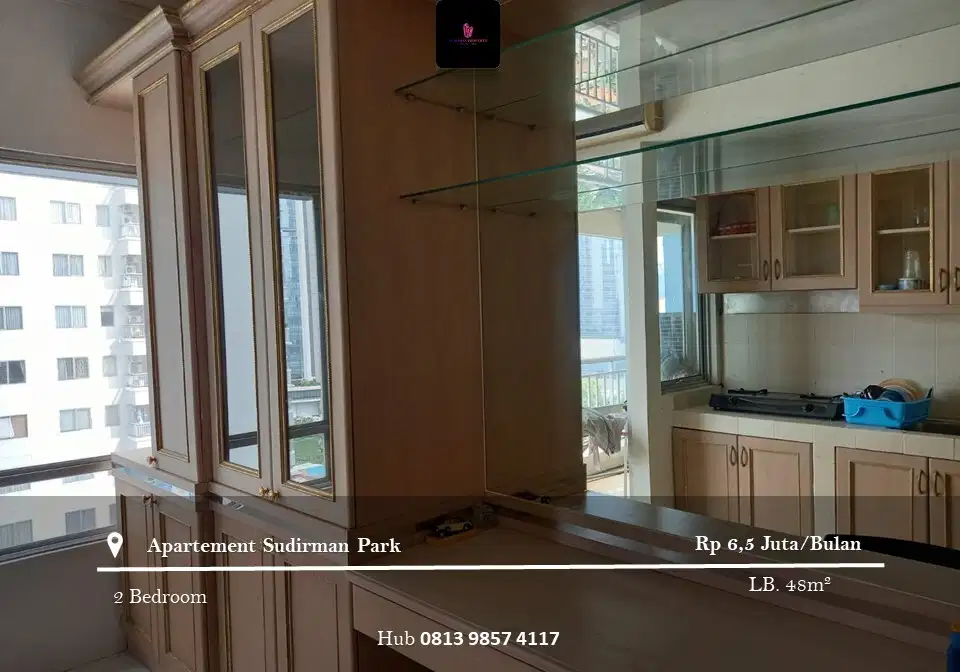 Disewakan Apartement Sudirman Park Middle Floor 2BR Full Furnished