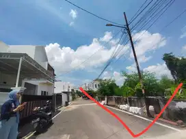 Tanah Tengah Kota Palembang lokasi Macan Kumbang Luas 500m2