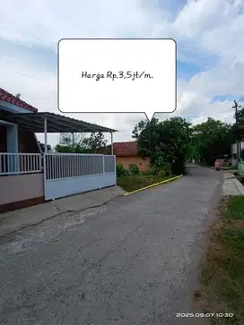 Tanah Bagus Akses Jalan Lebar Purwomartani Kalasan