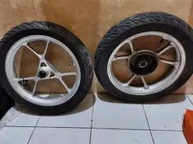 VELG ORI LEXI + BAN MAXXIS + BOSHING
