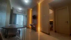 anderson 2BR 54m2 balkon lantai rendah murah furnish interior