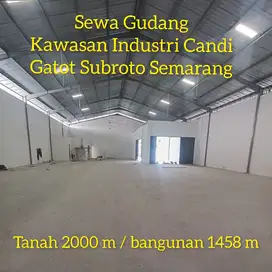 Sew Gudang Kawasan Industri Candi KIC Gatsu Ngalihan Semarang 2000 m