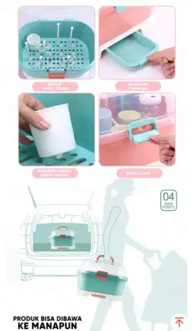 Rak pengering dot/botol susu