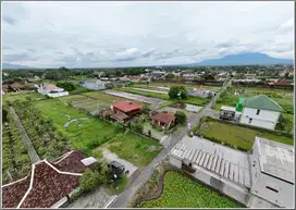 Sinduharjo Jogja, dekat jalan Palagan,tepi jalan aspal, lebar depan 13