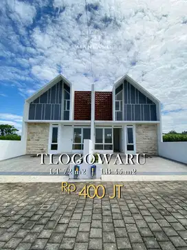RUMAH SCANDINAVIAN MURAH AREA TLOGOWARU KOTA MALANG DEKAT GADANG