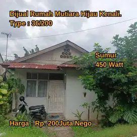 Rumah di Jual di Perumahan Mutiara Hijau Kenali Asam Bawah Kota Jambi