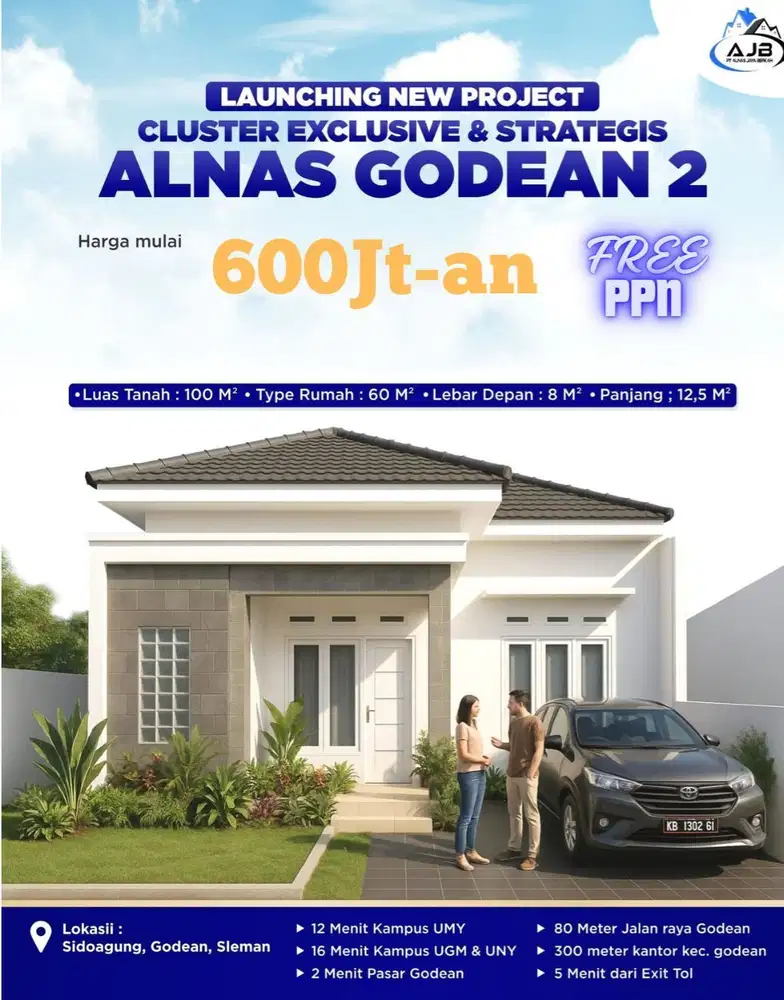 Rumah Modern 600 Jutaan , Hunian Nyaman dan Strategis