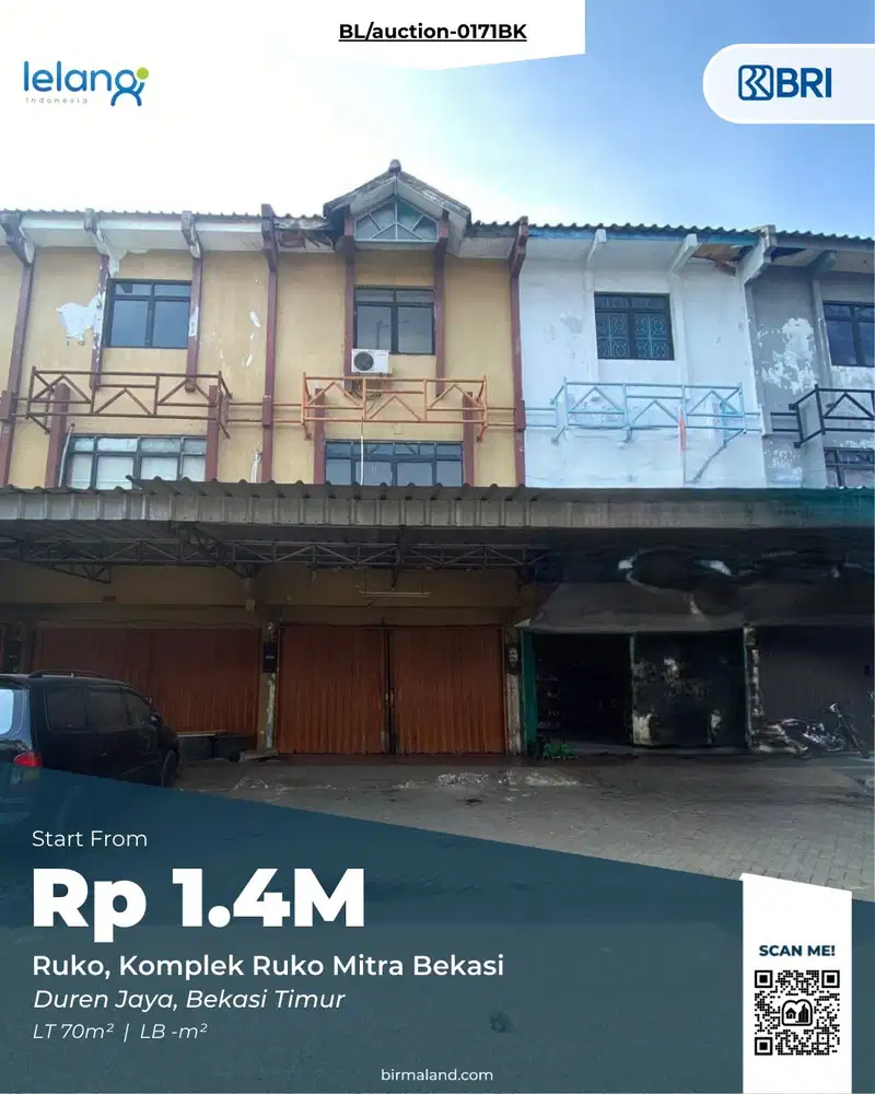 Ruko Dijual, Mitra Bekasi, Duren Jaya,Bekasi Timur, Bekasi, Jawa Barat