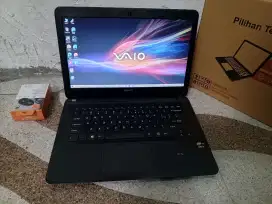 Di Jual Cepat Laptop Gaming Sony vaio slim, core i5 gen 3, SSD, normal