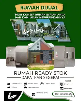 Ready Stock Rumah Baru 1 Lantai Lingkungan Tenang di Setu Bekasi