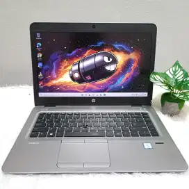 HP ELITEBOOK 840 CORE I7 6600u RAM 8GB SSD 256GB LAYAR 14.0 FHD IPS