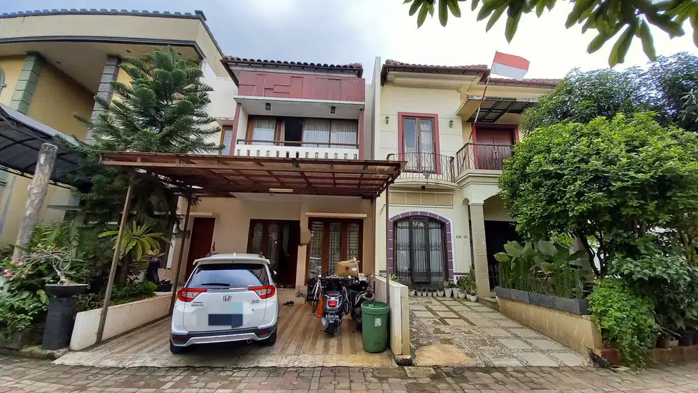 Rumah  Semi Furnished dlm cluster di Cireunde, Ciputat Timur, Tangsel