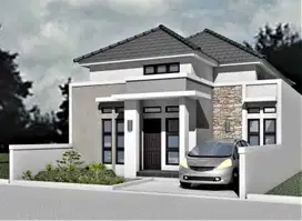 dijual rumah tipe 50/100 lokasi gentan bisa KPR DP 0%