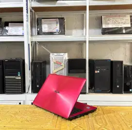 LAPTOP ASUS MULUS LAPTOP BROWSING OFFICE DESIGN RINGAN