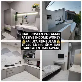 JUAL KOS KOST KOSAN KOSTAN 24 KAMAR DI KARAWANG BARAT