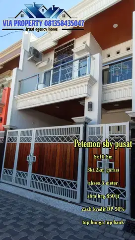 PETEMON SBY PUSAT RUMAH MINIMALIS MODERN