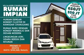 Harga Promo Rumah Baru  type 54 di kawasan Cihanjuang