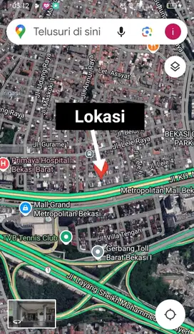 Strategis di Pusat Bekasi Kota luas 140m cocok untuk kos²an