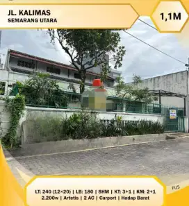 Dijual Rumah Lama Di Kalimas, Semarang Utara
