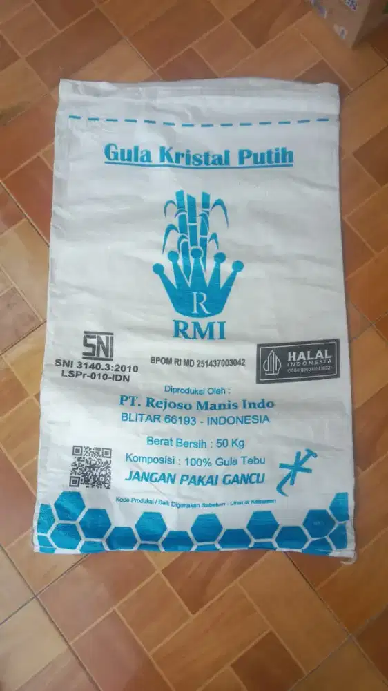 Karung Goni Gula Bekas 50 Kg