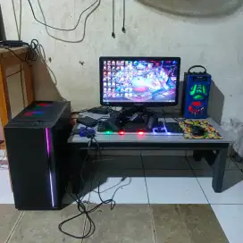 PC Gaming fullset i3 gen6 dual vga Ram8GB/ssd256GB/hdd1TB bogor