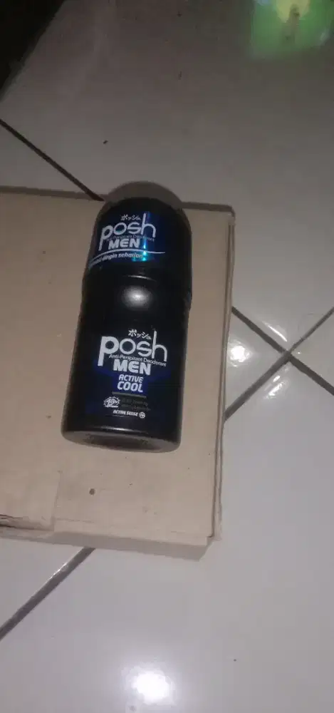 Posh men deodorant