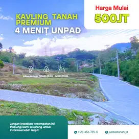 TANAH KAVLING JATINANGOR- COCOK UNTUK KOST 4 MENIT UNPAD