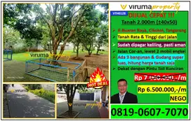 VTH0128 - Jual Cepat! Tanah, Jl. Buaran PLN Raya, Cikokol, Tangerang
