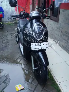 SCOOPY DONAT 2019 PAJAK HIDUP/PLAT PANJANG, ATAS NAMA SENDIRI
