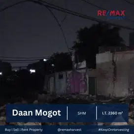 Disewakan Kavling lokasi Strategis di Daan Mogot