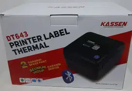 Kassen DT 643 printer label termal