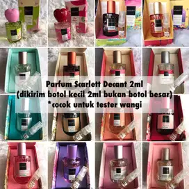 tester parfum scarlett decant 2ml