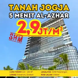 Tanah Kavling Sleman Yogyakarta – Akses Mudah, SHMP