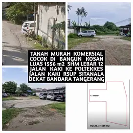 TANAH STRATEGIS COCOK UNTUK KOST KOSAN DEKAT BANDARA KOTA TANGERANG