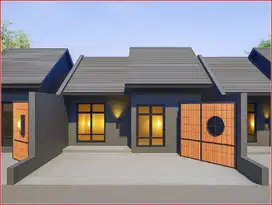 Dekat Polsek Tempel, Rumah Model Japandi Type 50 SHM Pekarangan