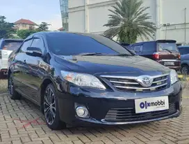 TDP 5,JT Toyota Corolla Altis 1.8 G Bensin-MT Hitam 2012
