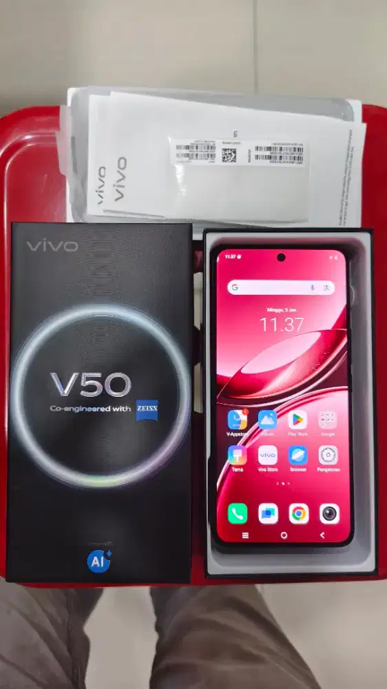 VIVO V50 5G 12/256 NORMAL MULUS SEGEL