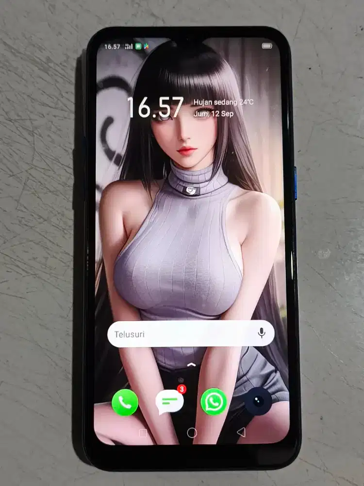 Realme C2 (biru) No Minus + Bonus