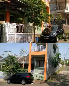 Rumah Unik Konsep 2 Bangunan di Padasuka Ideal Residence Bandung