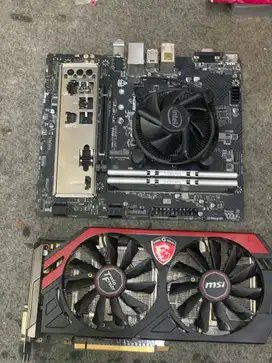 MB MSI PRO H510M-B n I3-10105F | RAM 16GB DDR4 | VGA GTX 660 2GB GDDR5