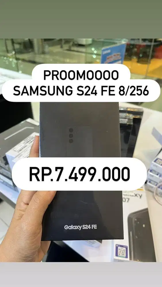 SAMSUNG S24 FE RAM 8/256GB GARANSI RESMI SAMSUNG SEIN 1 TAHUN