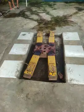 2unit hidrolik cuci mobil lengkap
