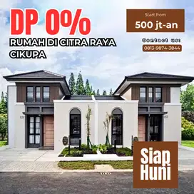 Rumah siap huni tanpa DP. Citra raya cikupa