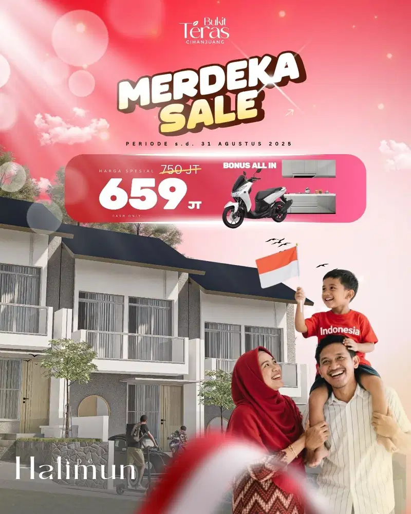 Rumah super murah cihanjuang bebas Banjir dekat Pemkot cimahi