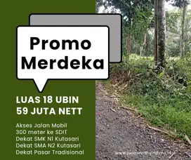 PROMO MERDEKA TANAH KUTASARI PURBALINGGA